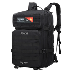 Pace P30817 Tactical Backpack, Black - Theodist