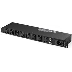 Startech PDU08C13AU PDU 8 Port Rack-Mount C13 Outlets 10FT Power Cord - Theodist