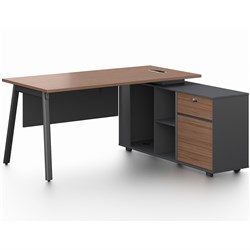 Cancun Series Executive Desk 1600Lx1450Wx750H - Theodist