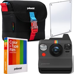 Polaroid Now Generation 2 Camera Bundle with Camera, Film, Bag &amp; Frame 170553 - Theodist