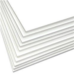 Sintra / PVC Board 3mm White Foamed 1220x2440mm - Theodit