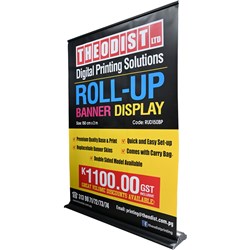 Roll-Up Display Base 150cm Includes Printing - Theodist