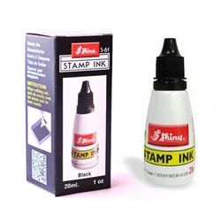 Shiny S-61 Stamp Ink 28mL Black - Theodist