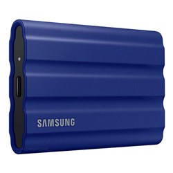 Samsung 2TB T7 Shield Portable SSD 1050MBs Blue USB-C MU-PE2T0R/AM - Theodist