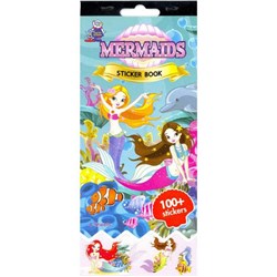 Tim The Toyman Mermaids Sticker Book 100+ Stickers/ 4 Sheets - Theodist