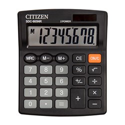 Citizen SDC-805NR 8 Digits Mini-Desktop Calculator - Theodist