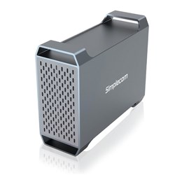 Simplecom SE482 Hard Drive SATA USB-C Dual Bay 3.5" Raid Enclosure - Theodist