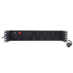 Serveredge 2RU 10 Port PDU, 3 Pin AUS GPO SEDG-10PR-GPO - Theodist