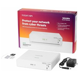 HPE Aruba SG1004 Instant On Networking Secure Gateway Router 4 Ports Gigabit Ehernet S0G33A - Theodist