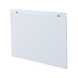 Twinco SHA4WL Sign Holder A4 Wall Mount Landscape - Theodist