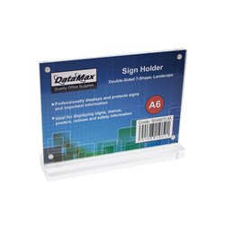DataMax SHA6TLM Magnetic Sign Holder A6 Landscape - Theodist
