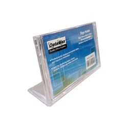 DataMax SHBCSL Sign/Business Card Holder L-Shaped Landscape - Theodist