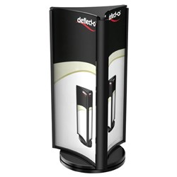Deflecto SHDL3RP 3 Sided Rotating Sign/Menu Holder - Theodist