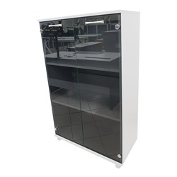 SL12080GD Glass Doors to Suit SL800MOS Cabinet - Theodist