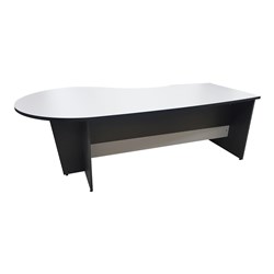 Wonderbar Executive Table-Left Grey 2300x800x750mm - Theodist