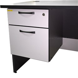 Hanging Pedestal 2 Drawers Bottom Drawer Filing Type 410x470x470mm - Theodist