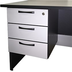 Pedestal Hanging 3 Drawer 410x470x470mm - Theodist