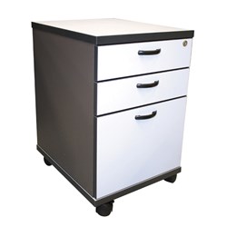 Pedestal Mobile 2 Drawer 1 Filing Drawer Type S-MP3D625-F 3 - Theodist