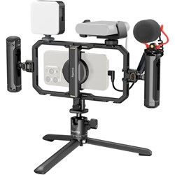 SmallRig All-in-One Video Kit for Smartphone Creators with Audio and Lighting System - Theodist