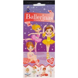 Tim The Toyman Ballerinas Sticker Book 170+ Stickers/ 4 Sheets - Theodist