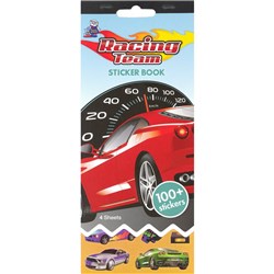 Tim The Toyman Racing Team Sticker Book 100+ Stickers/ 4 Sheets - Theodist
