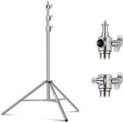 Neewer ST-200SS 200CM Stainless Steel Light Stand 10090544EU - Theodist