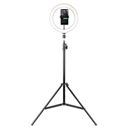 Havit ST7012 Pro Tripod with 10” LED Ring Light & Phone Holder - Theodist
