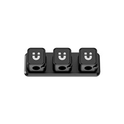 Unitek T1117ABK01 SnapHold Magnetic Cable Clips with Base 3 Clip Holders - Theodist