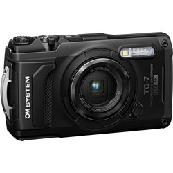 OM System Tough TG-7 Digital Camera Black - Theodist