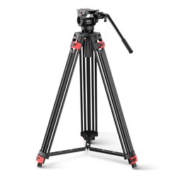 Neewer TP37 Video Tripod with Adjustable Fluid Head - Theodist