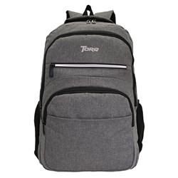 Torq TQ0078GRY- Student Backpack Suits 15.6" Laptop Grey - Theodist