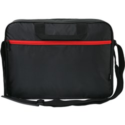 Torq TQ3295 Laptop Bag Suit 15.6" Black w/ Red Front Zipper - Theodist