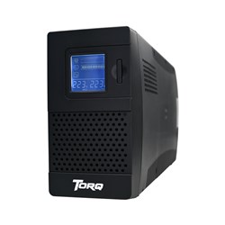 Torq TQUPS1KV Line Interactive UPS 1000VA/600W with LCD - Theodist