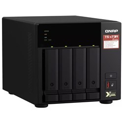 QNAP 4-BAY 3.5"(0/4), AMD QC- 2.2GHz, 8GB, 2.5GbE(2), M.2(2) PCIe TS-473A-8G - Theodist