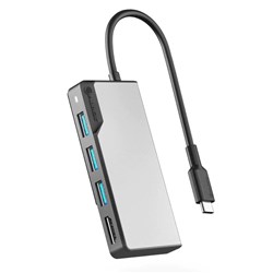 Alogic Fusion Core 5-in-1 Hub HDMI & USB HDMI/USB-A/USB-C UCFUHDV2-SGR - Theodist