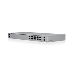 Ubiquiti Standard 16 PoE Unifi 16-Port Gigabit Ethernet Switch 8X PoE+PT 8X PT 2X SFP 42W USW-16-POE - Theodist