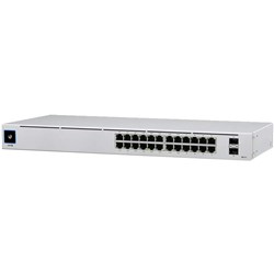 Ubiquiti UniFi 24-Port PoE+ Switch 16X PoE+ Ports 8X Gigabit Ethernet 2X SFP 95W - Theodist