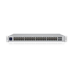 Ubiquiti USW-48-POE Unifi 48-Port Managed Gigabit Layer 2 48X Gigabit Ethernet Ports Switch 32X 802.3AT PoE+ /4x SFP 195W - Theodist