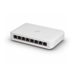 Ubiquiti USW Lite 8 PoE Unifi Switch 4X PoE Ports 52W PoE Supply Wall Mount Fanless - Theodist