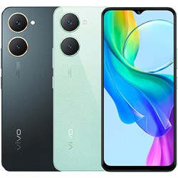 VIVO Y03 Mobile Phone Helio G85, 64GB, 4GB RAM, 5000mAh +15W, 6.56" Space Black, Green - Theodist