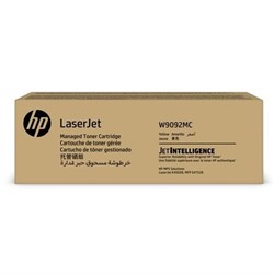 Hp Toner Cartridge Managed High Yield Yellow W9092MC - Theodist
