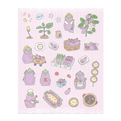 Inamazy Vegetable Assorted Lets Grow Stickers 130x160mm WC171 - Theodist