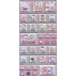 Inamazy Deco Kitten 2D Stickers - Theodist