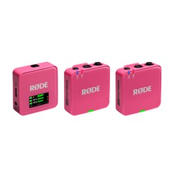 Rode Wireless GO (Gen 3) Microphone System, Pink - Theodist