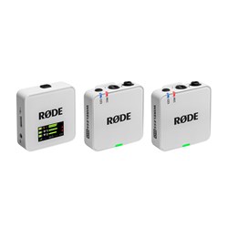 Rode Wireless GO (Gen 3) Microphone System, White - Theodist