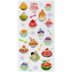 Inamazy Summer Shaved Ice Stickers Crystal Assorted WQ025 - Theodist