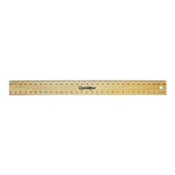 DataMax WR300 Wooden Ruler 30cm Metric & Imperial - Theodist