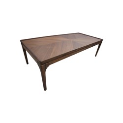 Dious Coffee Table Luxe Series Black Walnut 1500x700x450mm - Theodist