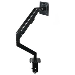 Twinco Z100 Monitor Arm Single Spring Gas Lift Black - Theodist