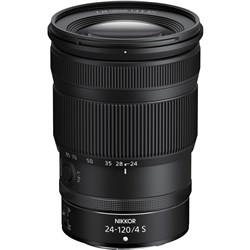 Nikon Nikkor Z 24-120mm f/4 S-Z Mount Lens for ZR Camera - Theodist